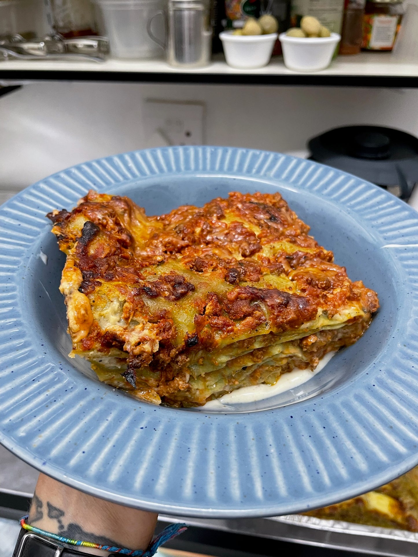 LASAGNE DI STRUZZO - BASSO GRASSO