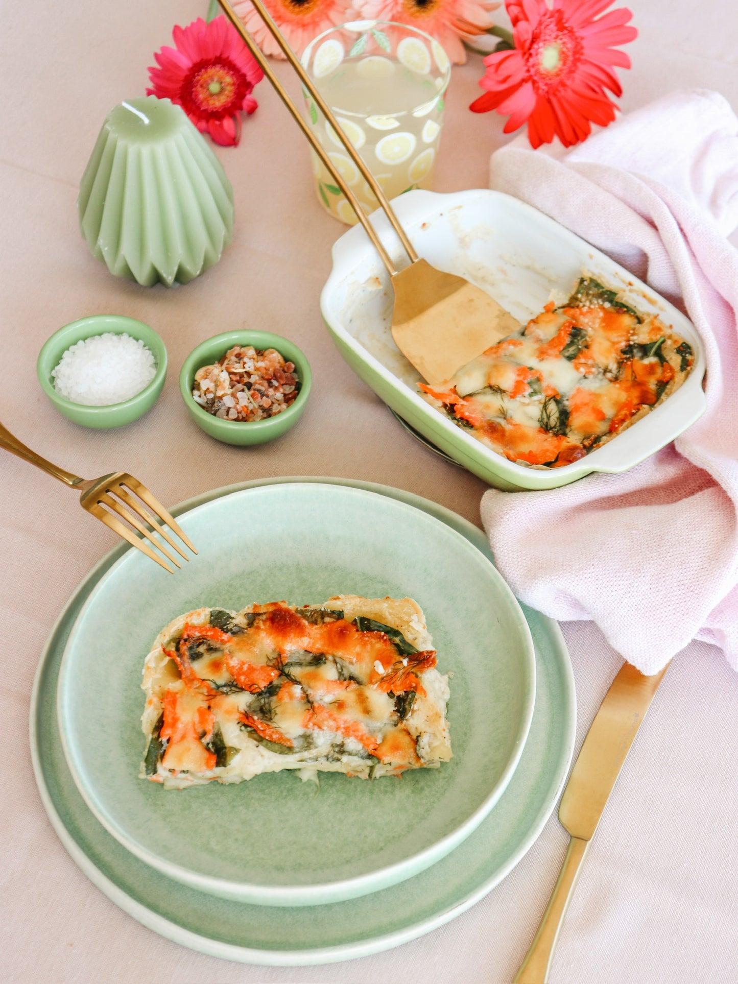 Salmon Lasagna